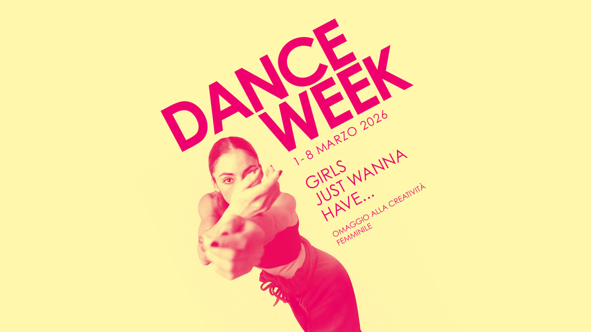 Dall'1 all'8 marzo 2026 la Dance Week presso La Fonderia del CCN/Aterbaletto a Reggio Emilia rende omaggio alla creatività femminile.